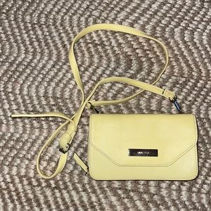 yellow nine west cross body